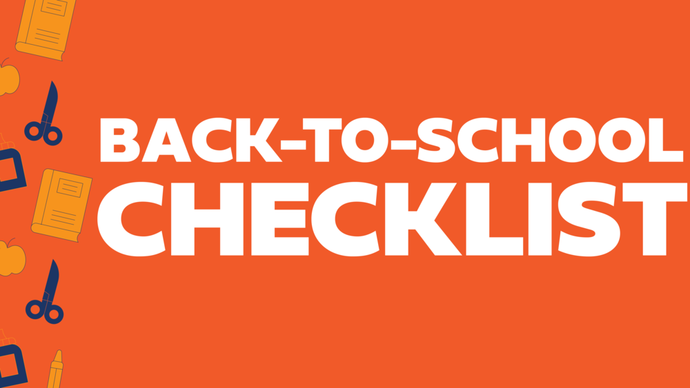 back-to-school checklist graphic