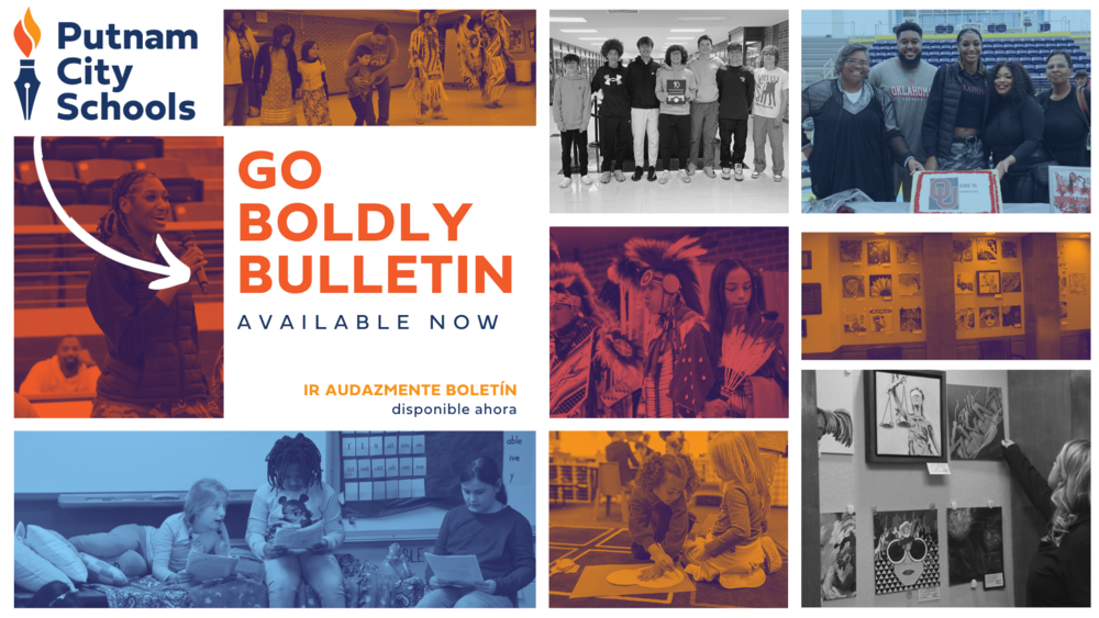 Go Boldly Bulletin graphic
