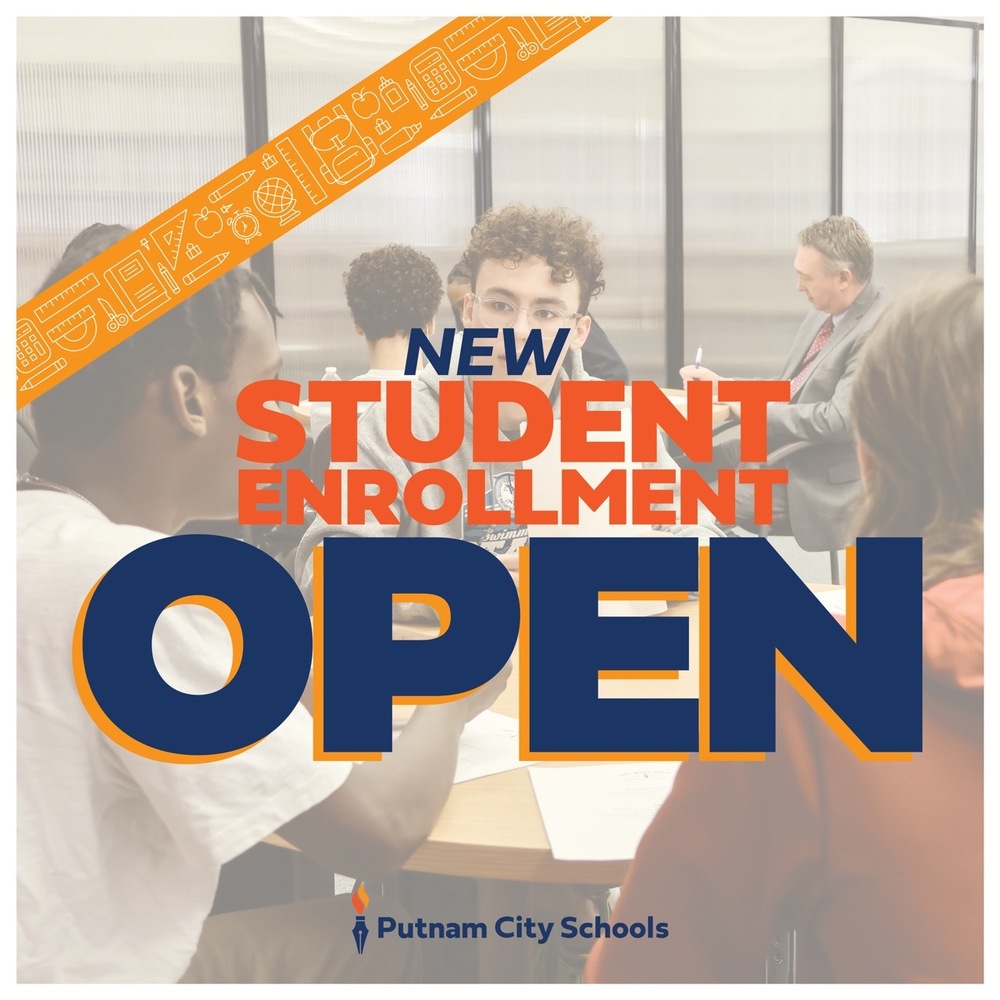 New Student Enrollment Open graphic