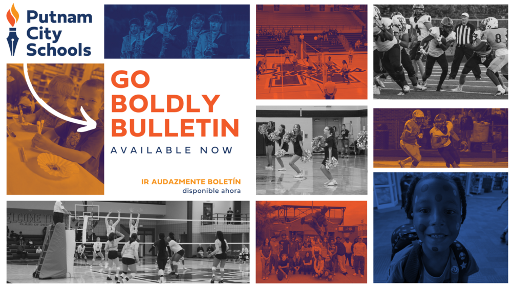Go Boldly Bulletin graphic