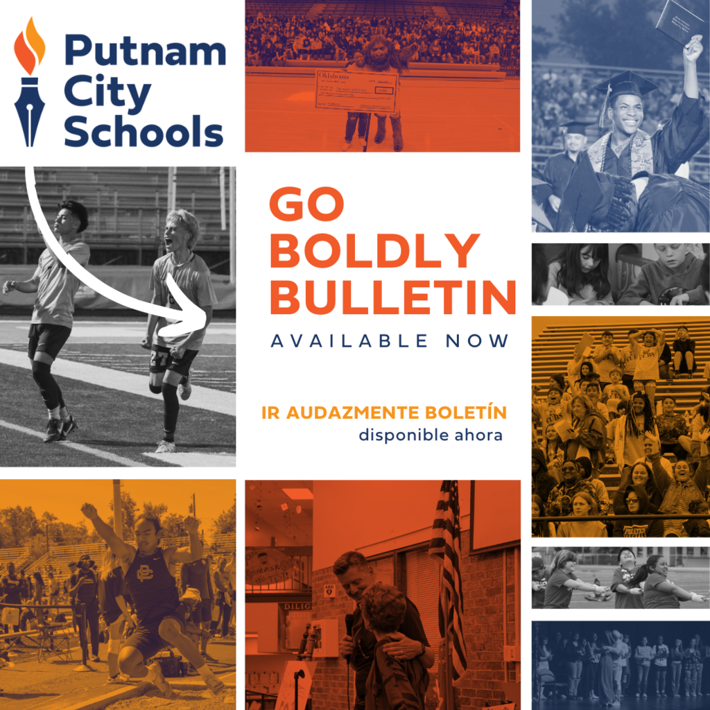 Go Boldly Bulletin Graphic